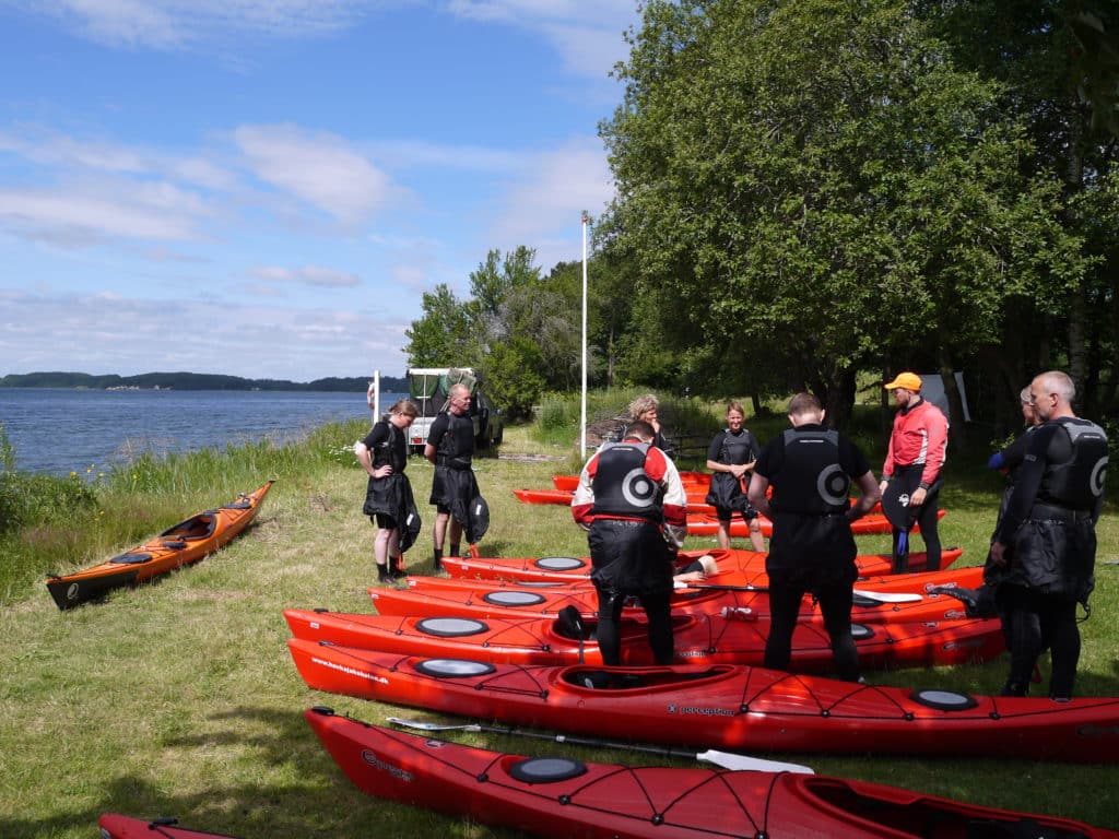 Klargøring til sejlads i lillebælt